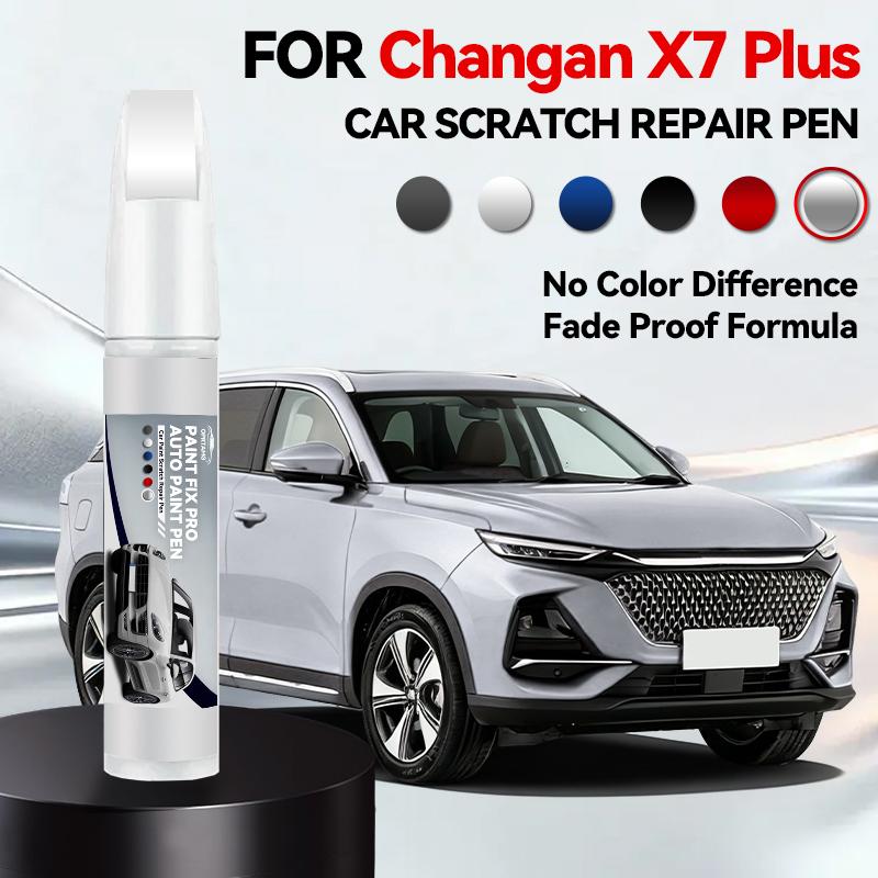 

Hot Car Dedicated For Changan X7 Plus 1990-2026 Paint Repair Pen Touch Up Scratch Remover DIY Auto Accessories Black White Silve срібний