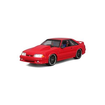 Maisto 1/24 Ölçekli 1993 Model Ford Mustang SVT Cobra Kırmızı Özel Klasik Muscle Serisi / Döküm Model Araba, Hazır Model 32549