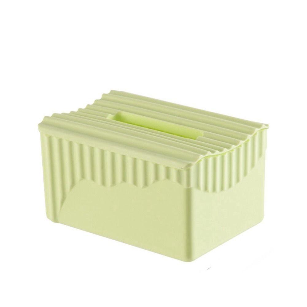 

Ice Cream Style Tissue Box Plastic Paper Towel Storage Box Creative Tissue Storage Box for Home