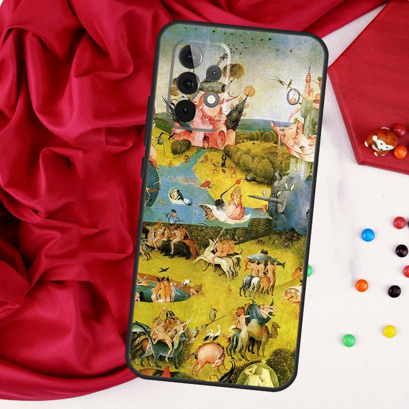 Hieronymus Bosch Art Funda For Samsung Galaxy A54 A34 A14 A13 A23 A33 A53 A73 A12 A22 A32 A52 A51 A71 Case