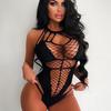 Sexy Unterwäsche Fischernetz Strumpfhosen Einteiler Bodysuits Dessous Babydoll Exotisch Transparent Bodystocking Strand Bikini Stil Kostüm