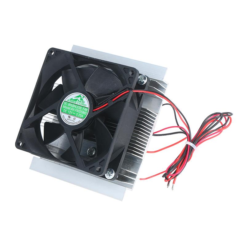 TEC Electron Semiconductor Refrigeration Cooler Cooling Plate DIY Radiator Local Cooling Small Space Cooling Device Kit