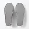 Muji Washable Cotton Pile Slippers Open Toe XL 27.5-30cm Charcoal Gray