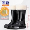 Japanese and Korean Platform Pvc Rain Shoes New Women's Outer Wear, Waterproof and Non-slip Outdoor Long Tube Fashion Rain Boots Women