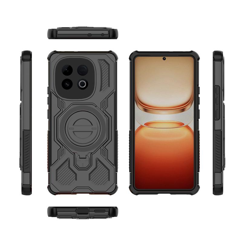 Magnetic Wireless Charge Cover For Vivo iQOO Neo 10 Phone Holder Back Case Vivo iQOO Neo10 India Cover For Vivo iQOO Neo 10 Case