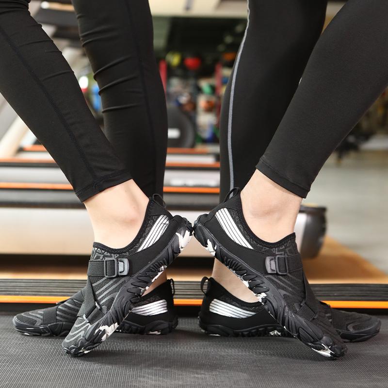 35-46 Unisex Multifunctional Solid Color Buckle Yoga Fitness Shoes Swimming Shoes Women's Large Size Water Sneakers Beach Shoe