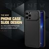 Slide Camera Lens Protection Magnetic Case for iPhone 16 15 14 13 12 11 ProMax Plus for MagSafe Wireless Charger Soft Full Cover