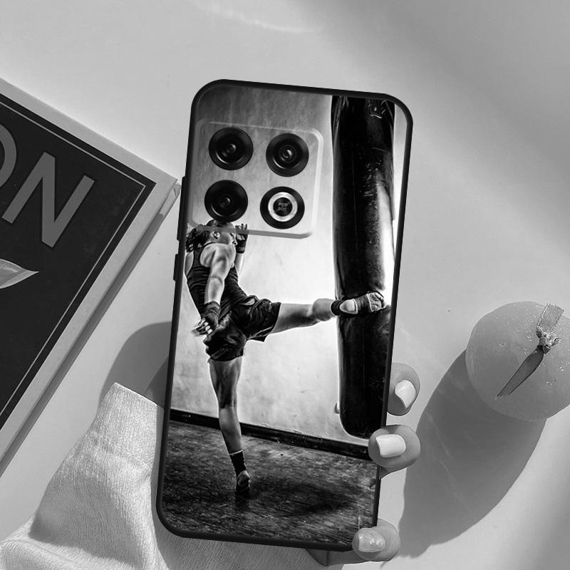 Muay Thai Kickboxing Fight Case For OnePlus 13R 12R 10R 13T 10T 11 12 13 15 OnePlus Nord 5 CE 2 3 4 Lite N20 N30 Cover