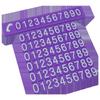 Colorful Car Phone Number Plate: Temporary Parking Solution & Interior Accessory