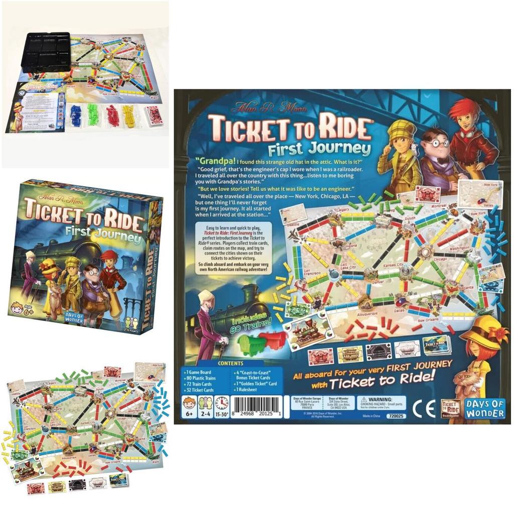 Zug um Zug Erste Reise Brettspiel für spannende Abenteuer