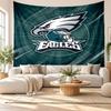 Philadelphia Eagles Wandteppich, Wandbehang aus weichem Stoff, Dekorative Kulisse für Schlafzimmer Heimwandkunst