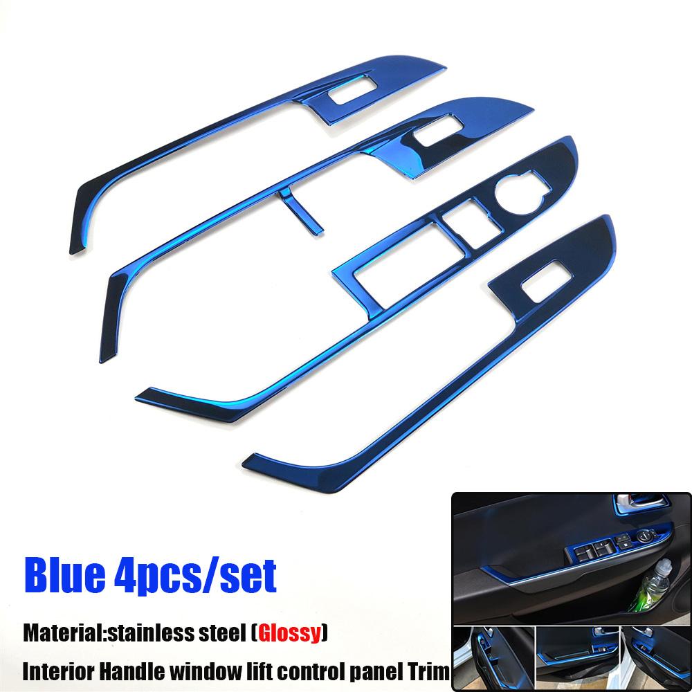 For Kia K2 Rio 2011-16 Car-styling Interior Center Dashboard Outlet Widow Lift Door Handle Gear Shifter Turn Light Trim Sticker