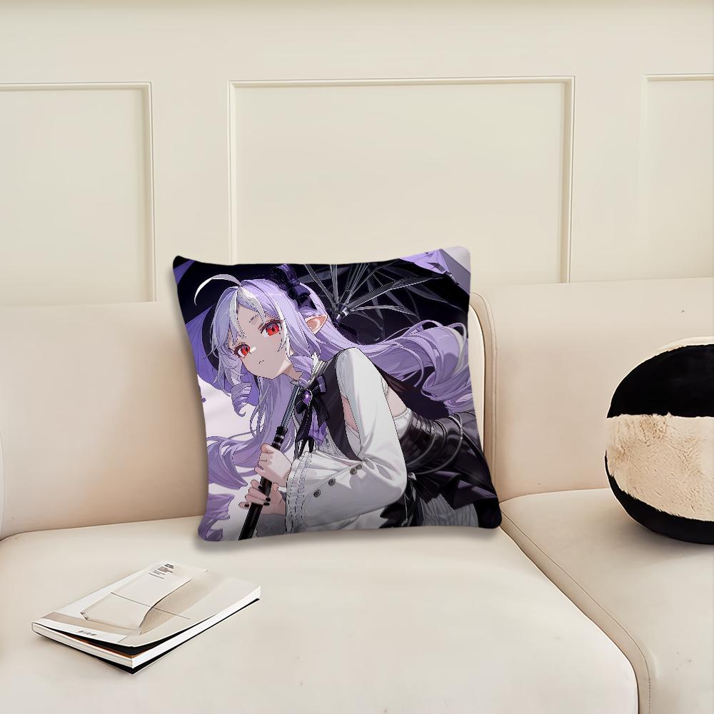 Game Zenless Zone Zero Vivian Banshee Cushion Cover Pillow Cover Decoration Room Home Sofa Living Office Car Nordic Simplicity