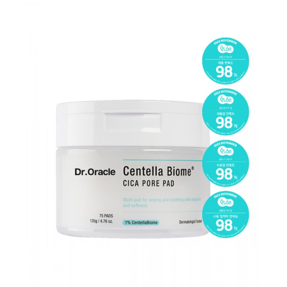 Dr.oracle Centella Biome Cica Pad 135g  75 Sheets 