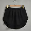 Street Style Short Skirt With Polyester Knit Fabric For Casual Girls