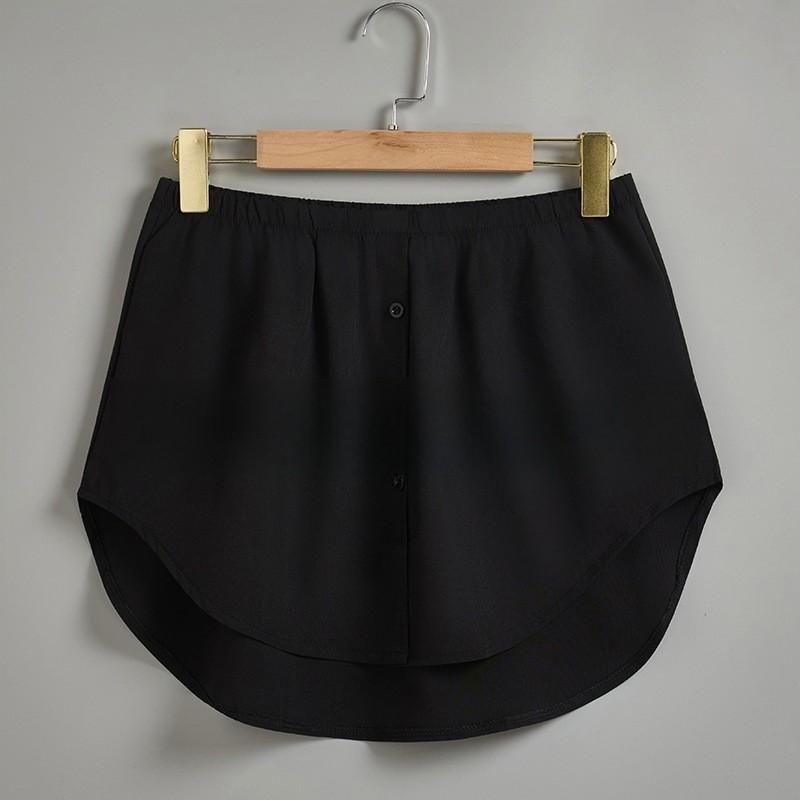 Street Style Short Skirt With Polyester Knit Fabric For Casual Girls