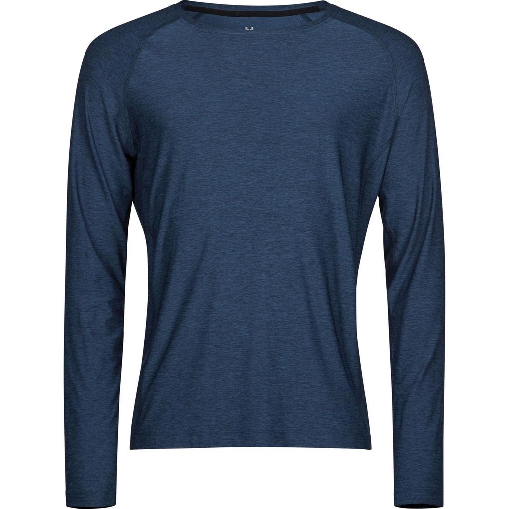 Tee Jays Mens CoolDry Long-Sleeved Crop T-Shirt