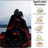 1pc Batman Flannel Throw Blanket - HD Printed Lightweight Soft Warm All-Season Blanket for Sofa, Bed, Travel, Camping 140
