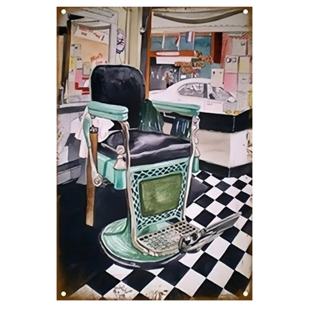 Good Haircut Metal Tin Signs Plaque Wall Decoration Vintage Art Posters Iron Painting for Man Cave Home Cafe Garden Club Bar