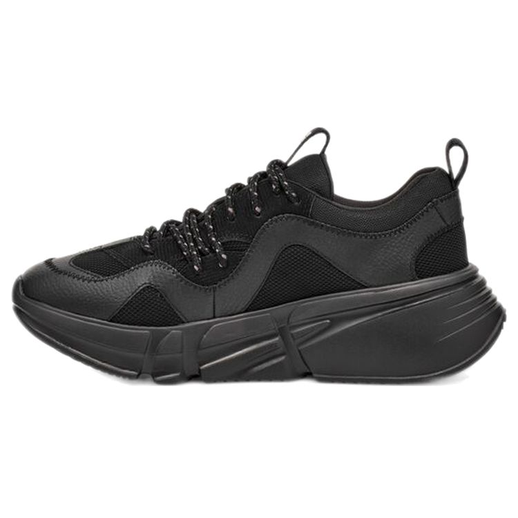 UGG Calle Lace Low Top Running Shoes Women sneakers Black 1125391-BLK