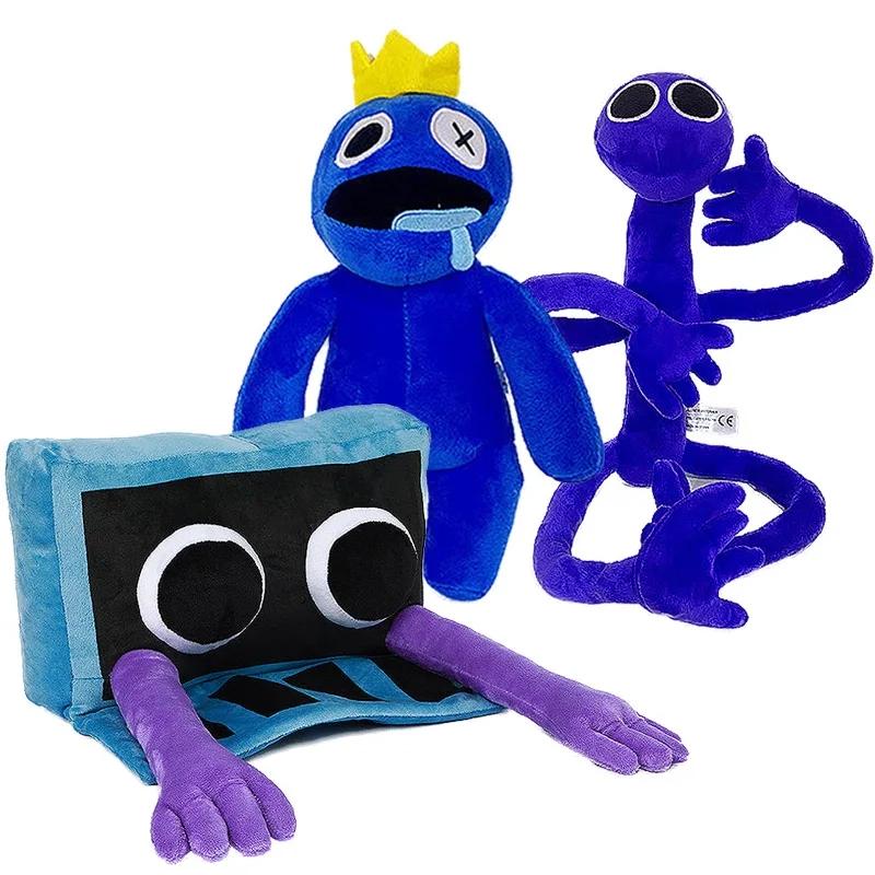 Peluche Rainbow Friends Blue – Le Monstre Bleu Iconique Du Jeu Vidéo D'Horreur (30 Cm)