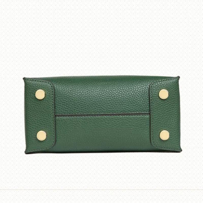 Women Tote Bag Genuine Leather Handbag Ladies Shoulder Crossbody Bags Satchel