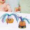 Pull Hair Toy Sensory Hair Pulling Venting Halloween Pinch Stress Relief Figurine for Toddler Children Birthday Gift