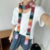 Elegant Multipurpose Scarf Sophisticated Girls Neckerchief Punk Decorative Scarf for Adding Personality to Any Ensemble
