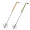 Semi Automatic Whisk, Effortless Stainless Steel Hand Mixer for Baking, Cooking, Blending, Whisking Cream, Eggs & Cake Batter