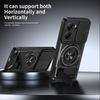 Phone Case Compatible for Xiaomi Poco X7 Pro 5G Case with Built-in Ring Stand Sliding Camera Lens Cover