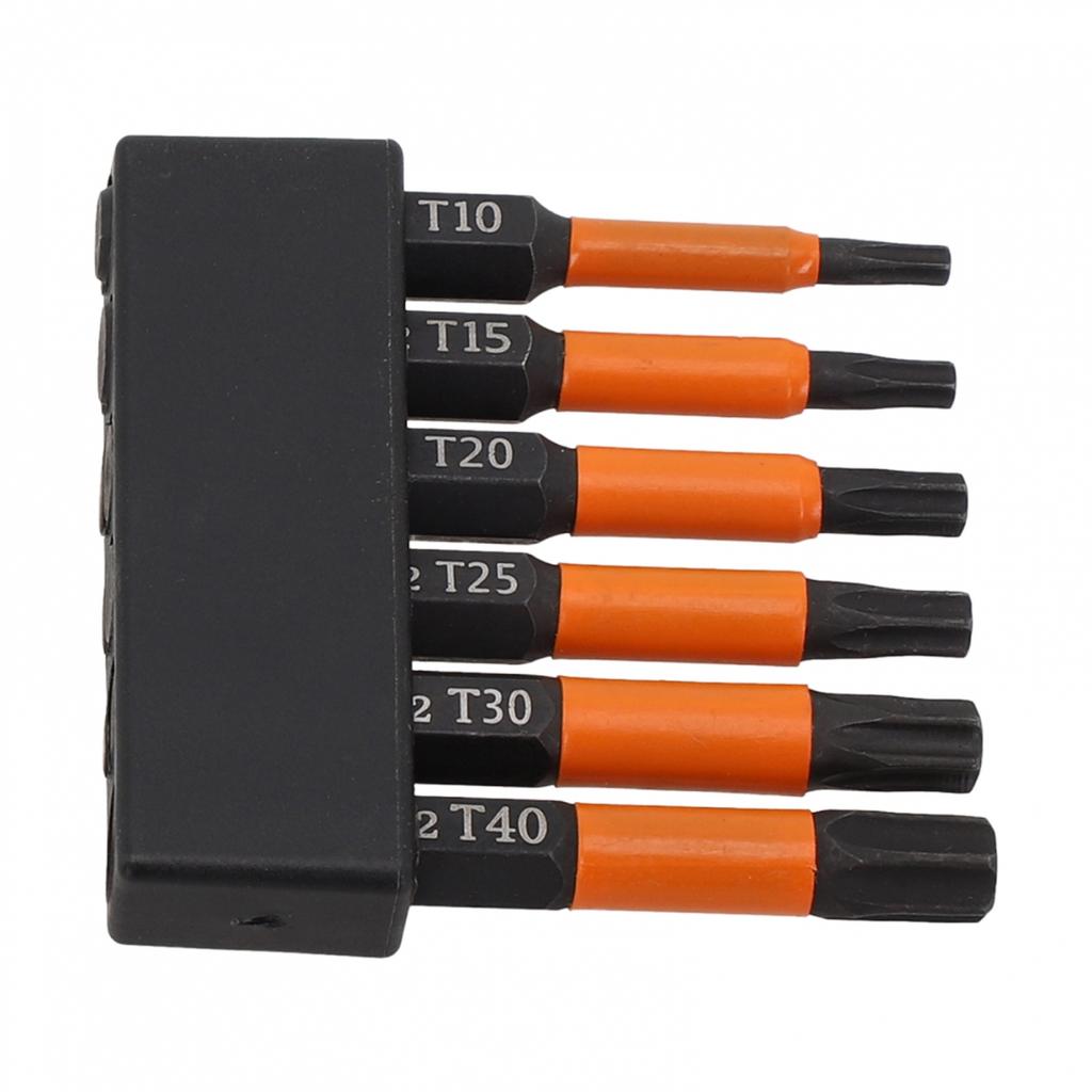 1/4 Magnetschaft Torx Schraubendreherbit Magnetschaft Schraubendreherbit Orange