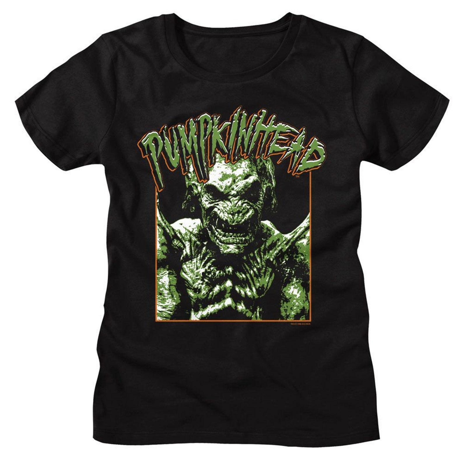 Pumpkinhead Photo and Logo Black Women s T-Shirt 2XL