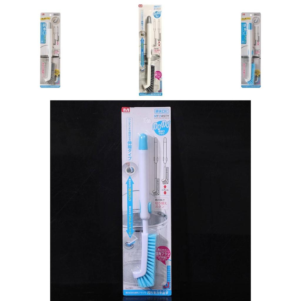 Adjustable Handle Km Drain Brush With Pp Material For Cleaning Home