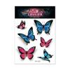 Waterproof 3D Colorful Butterfly Tattoo Sticker - High-End Fashion Tattoos