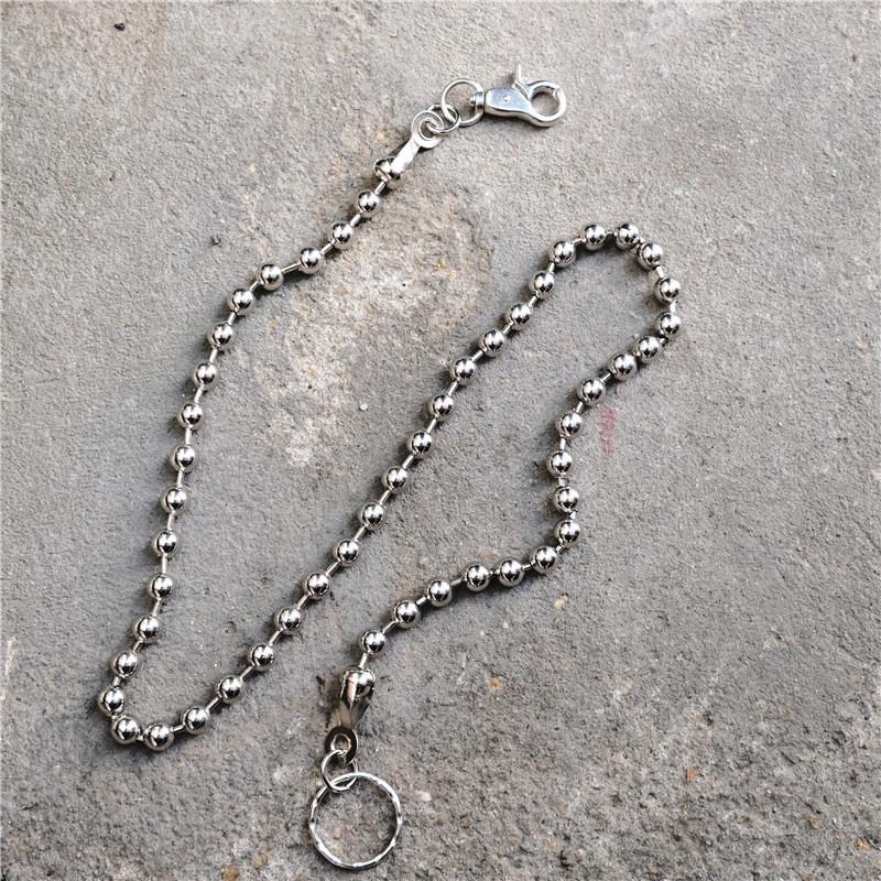 New Trendy Men's Beaded Pant Chain - Simple Retro Style Accessory