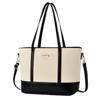 Pu Large Capacity Tote Bag For Women With Multiple Pockets For Daily Use
