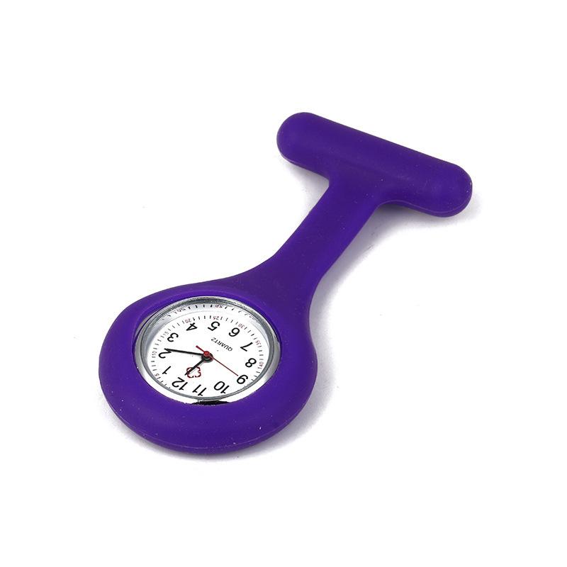 Silicone Nurse Watch Medical Pin Nurse Pendant Watch Student Pocket Watch