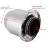 Air Intake Filter, Intake , Air Filter, ABS Material (Silver), High Horsepower, Ash Dust