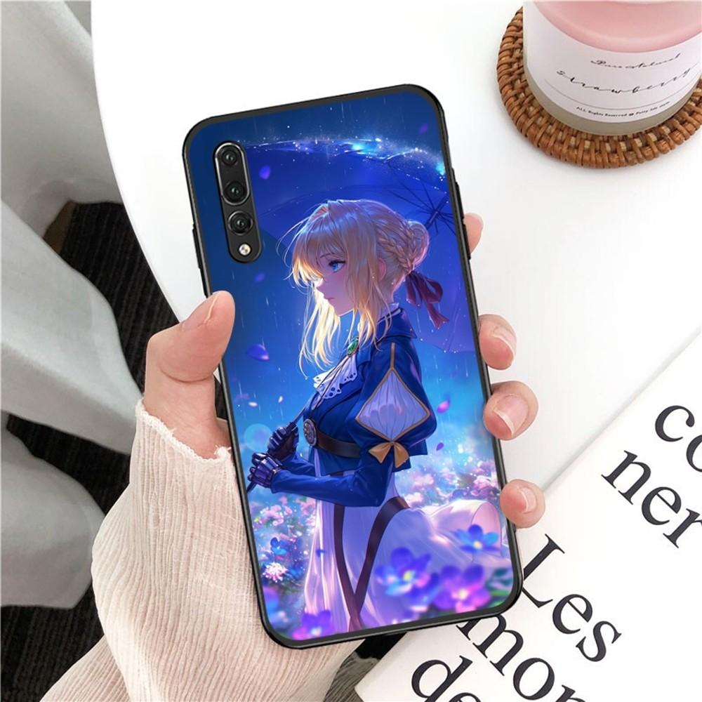 Violet Evergarden Phone Case For Huawei P 8 9 10 20 30 40 50 Pro Lite Psmart Honor 10 Lite 70 Mate 20lite