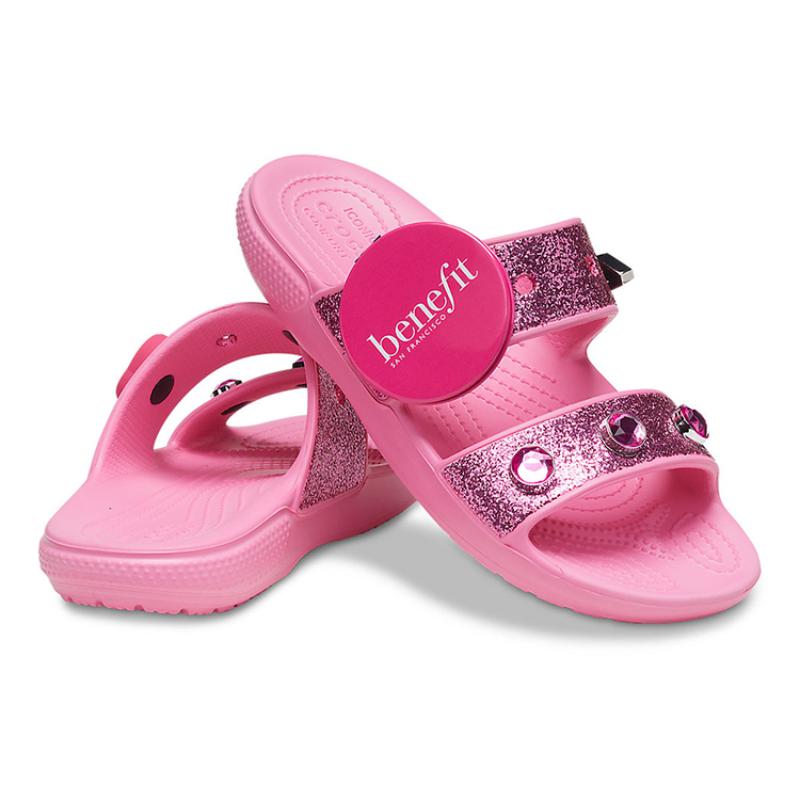 Crocs X Benefit Classic Sandals 'Pink Lemonade' Unisex