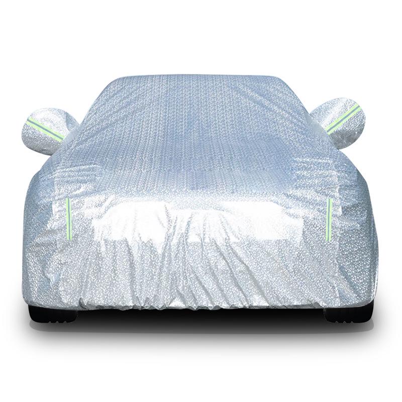 In-Stock Thickened Car Cover for Sun, Rain, Hail, and Dust Protection