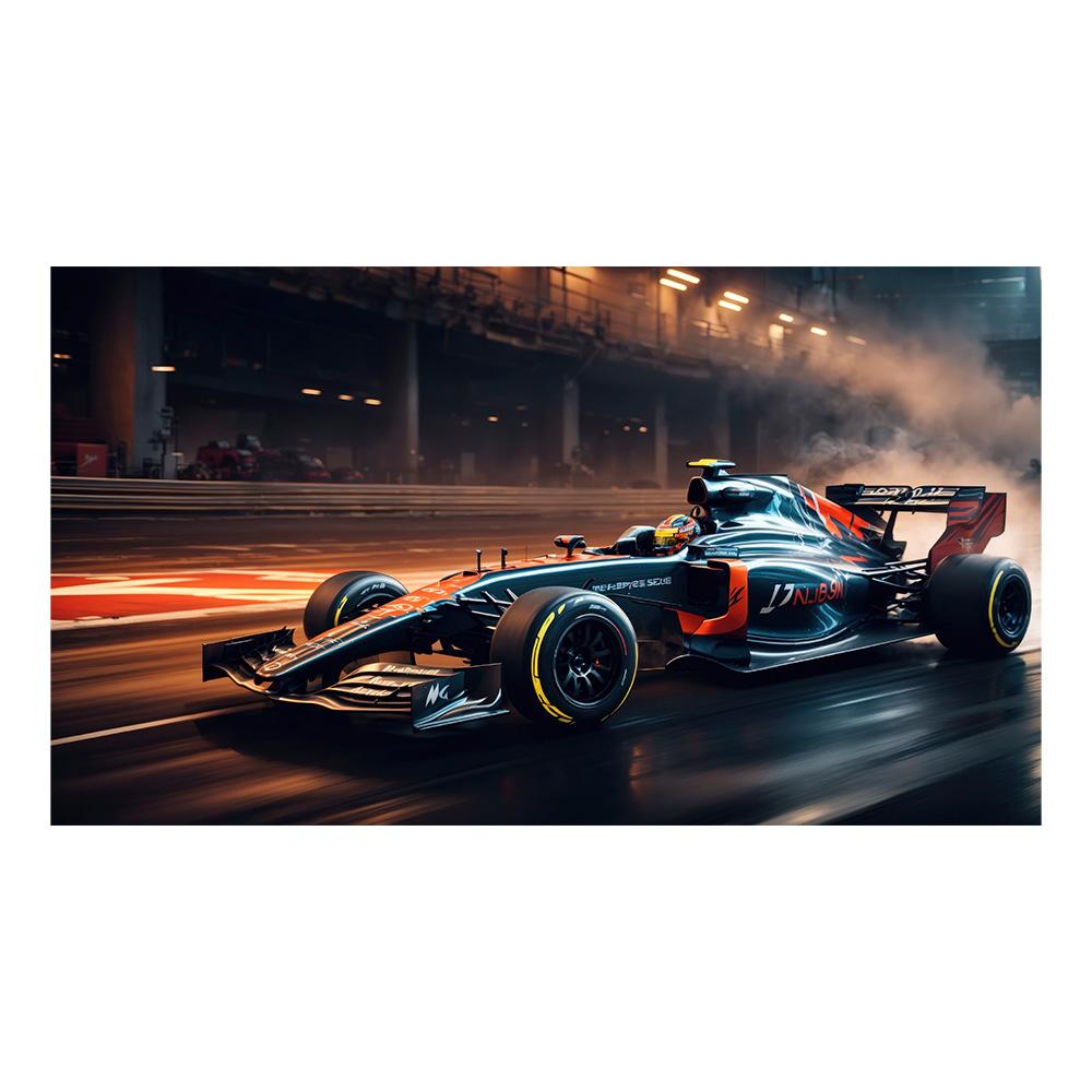 Racing Car Wall Art Picture Vehicle Modern Canvas Painting Poster and Print for Living Room Bedroom Home Decor