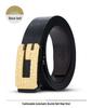 Men's Trendy Casual Leather Belt with Automatic Buckle