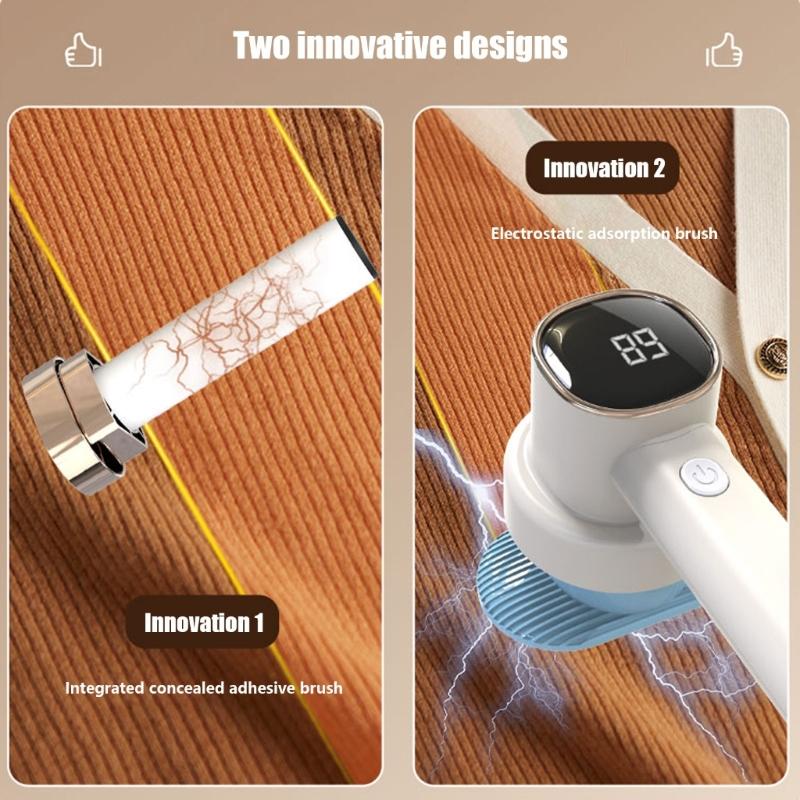 Fabric Shaver Rechargeable Portable for Coat Blanket Couches Cushion Clothes Furniture Sweaters Blankets Pilling Remover