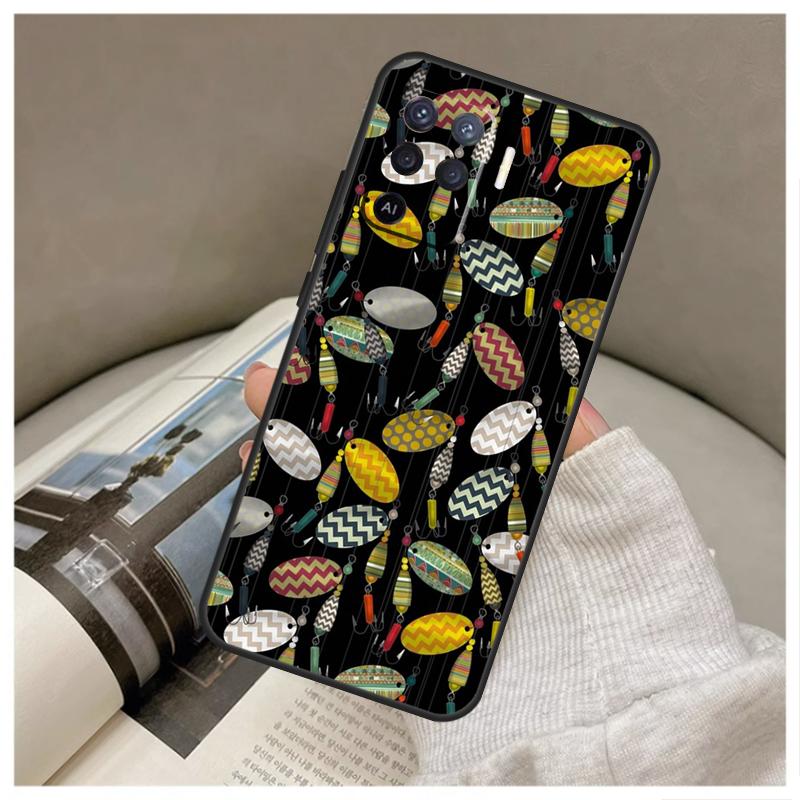 Fishing Tackle For OPPO A53 A5 A9 2020 A96 A76 A16 A54 A74 A94 A58 A78 A98 A52 A72 A15 A17 A57 A77 A79 Case