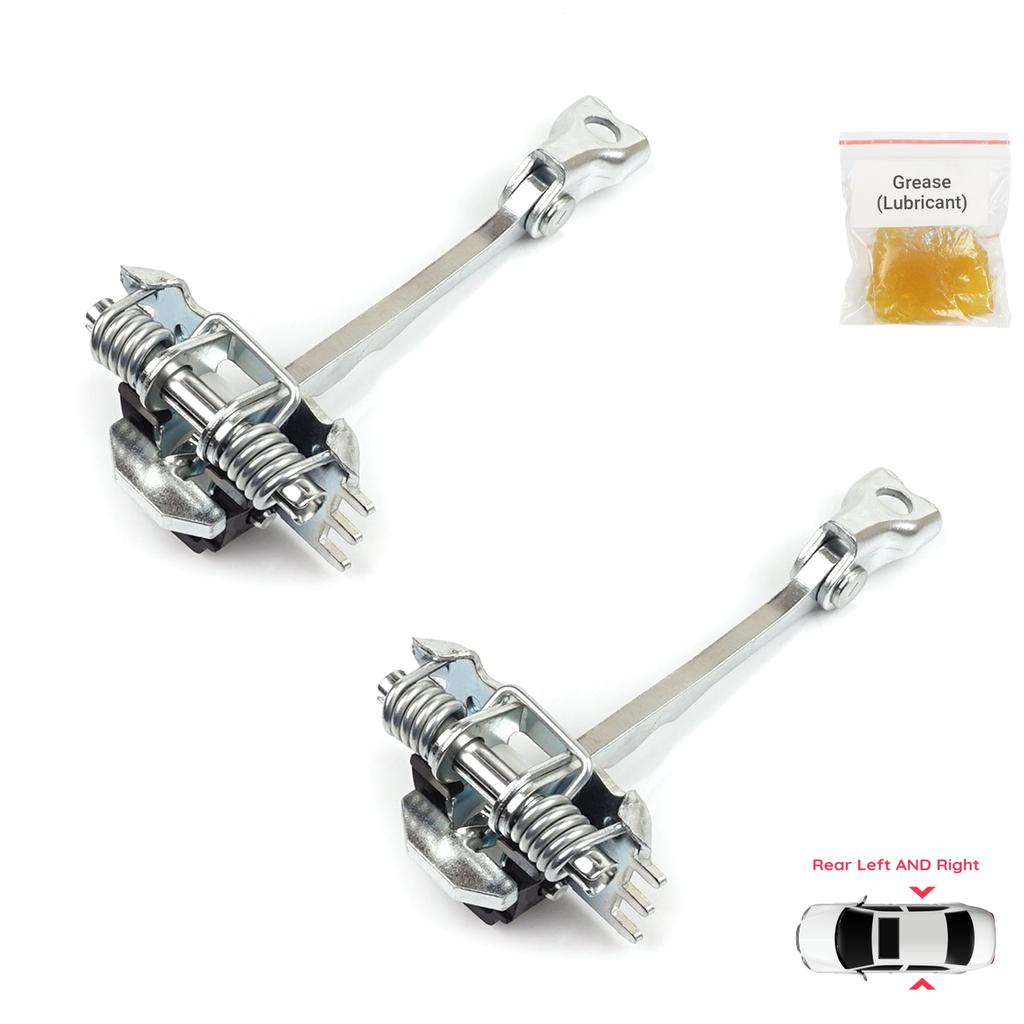 BDP1254-1 2 Pieces Rear Left AND Right Door Catch Hinge Brake Stop Check Strap Limiter for Renault Scenic Grand Scenic MK3 JZ0/1 2009-2016 824310005R