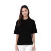 adidas Originals Blue VersionESSENTIALS Drop Shoulder Sleeve T Shirt Women's Black H09377