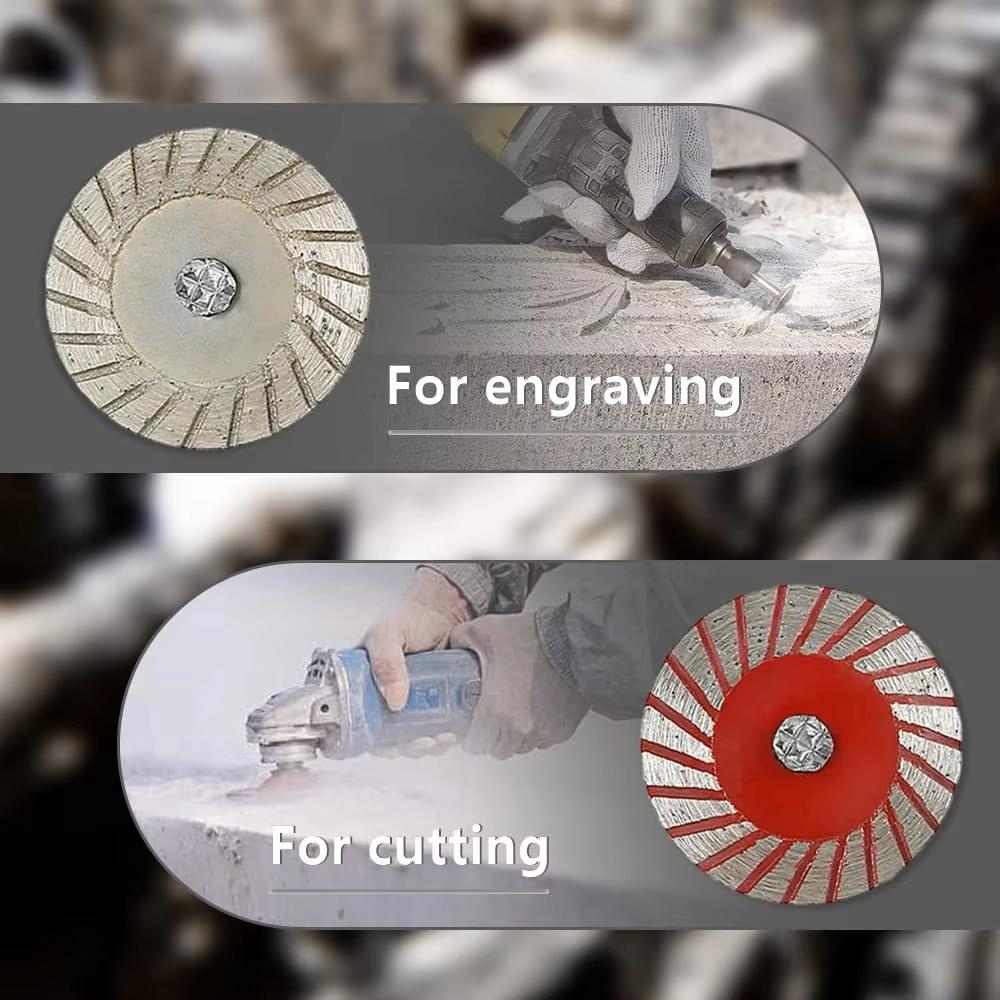 40mm Cutting Disc 6mm Shank Circular Saw Blade Sanding Disc Grinding Wheel For For Wood Metal Stone Granite Marble