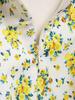 Summer 2025 Women's Slim Fit Poplin Print Spaghetti Strap Dress