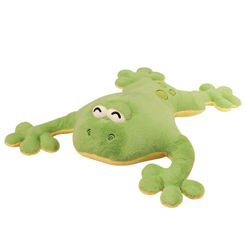 

Non-Toxic Green Frog Plush Toys Stuffed Animals Doll Adults Cute Birthday Gifts Home Room Deco 60cm